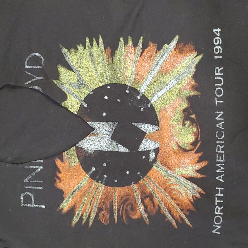 Pink Floyd keyhole 'torn' front drawstring sides size 2X